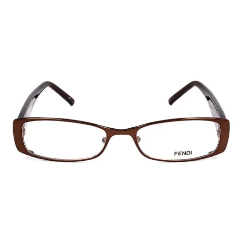 EMILIO PUCCI Металл Прямоугольные Оправы для очков Женские Коричневый