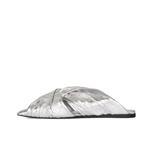 Givenchy Слипоны Женские Серебряные