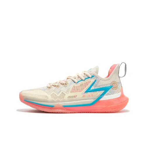 361° BIG3 Future Баскетбольные кроссовки Низкий топ Дюнно-белый Мужской