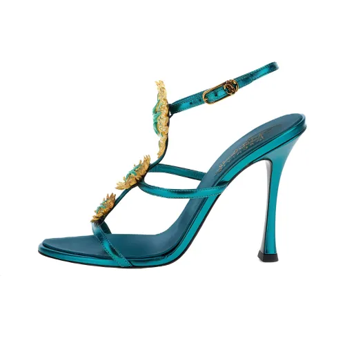 Roberto Cavalli One Ремень Сандалии Женские Синие