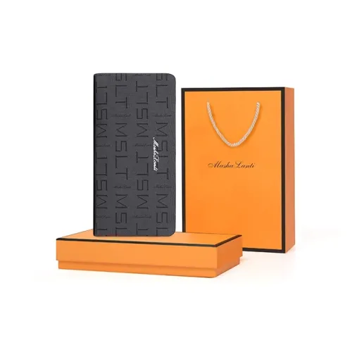 MashaLanti PVC клатч кошелек держатель для карт кошелек мужской серый синий