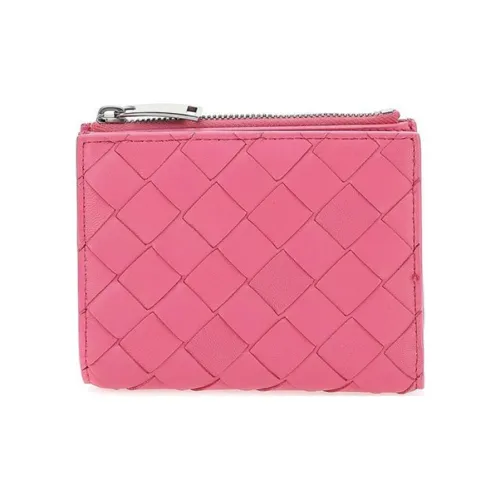Bottega Veneta Кожа Держатель для карт кошелек Женские Розовый