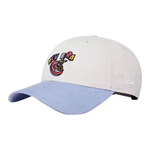 New Era Хлопковые кепки унисекс белые
