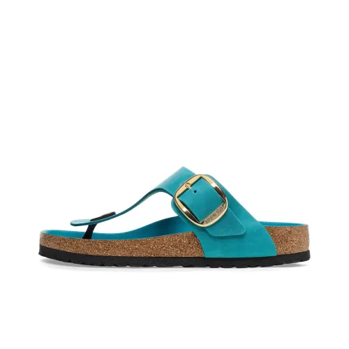 Birkenstock Шлепанцы Женские Dodger Blue Narrow Footbed