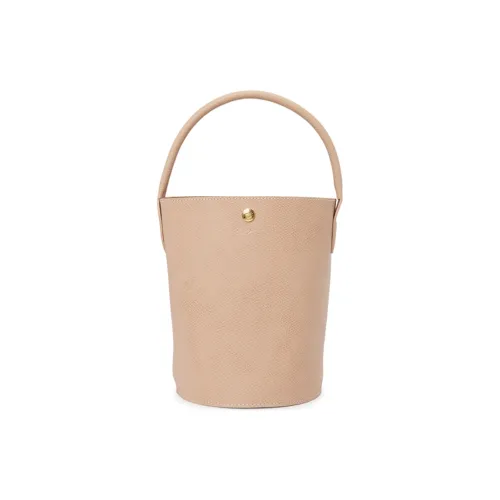 LONGCHAMP Épure Корова Кожа Ведрообразная Сумка Маленькая Женская Вишневый Цветок Розовый