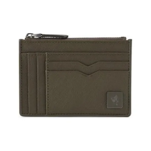 PORTER Leather Монетница Унисекс Яшма Коричневый