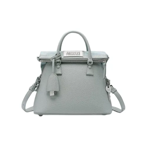 Maison Margiela 5AC с рельефной телячьей кожей сумка через плечо мини-сумка женская цвет фенхель