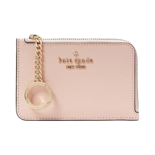 Kate Spade Saffiano кожаный держатель для карт среднего размера женский Sea улитка розовый