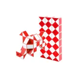 [72-Segment] Красно-белый Волшебный Рулон