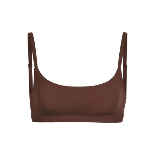 SKIMS FITS EVERYBODY Scoop BRALETTE Бюстгальтер Женский Какао Какао