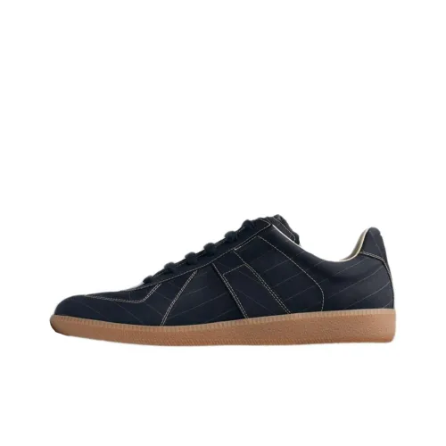 Maison Margiela Replica Немецкие армейские кроссовки Low Топ Черный мужской