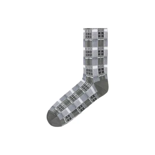 THOM BROWNE Серые Мужские Носки до икры MID