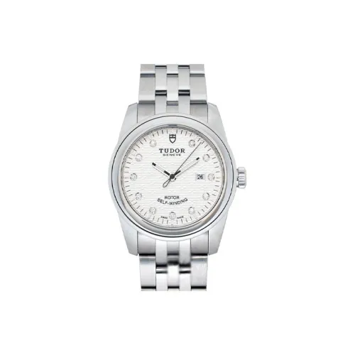 TUDOR Jun Jue Series Автоматический Механический Механизм Женские Часы Зонт 31 мм Белый Циферблат