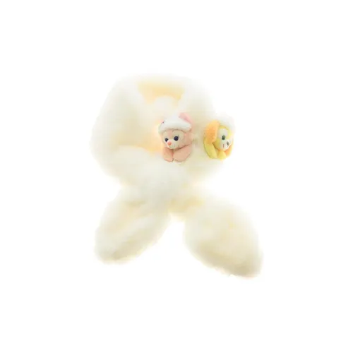 Disney Зимний Линабелл CookieAnn 3D-эффект Плюшевая кукла Голова Аксессуары для кукол Шарф