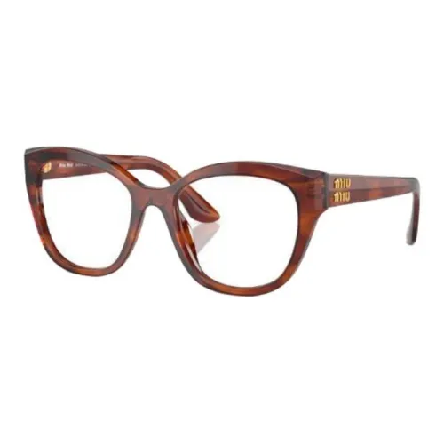 MIU MIU Ацетил Бабочка Оправы для очков Женские Черепаховый