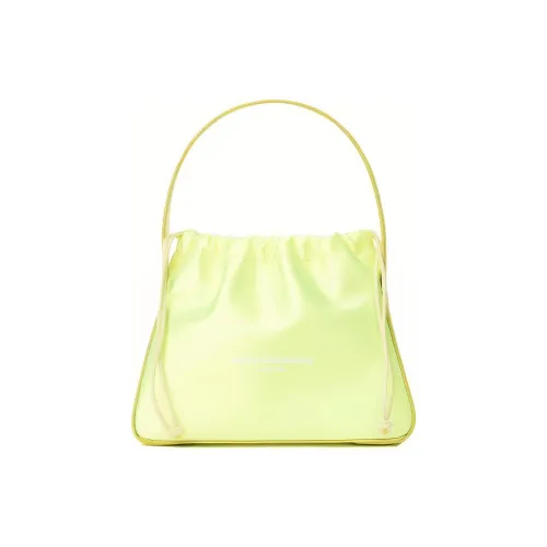 Alexander Wang Полиамид Сумка через плечо Портативная Сумка через плечо Маленькая Женская Неоново-желтая