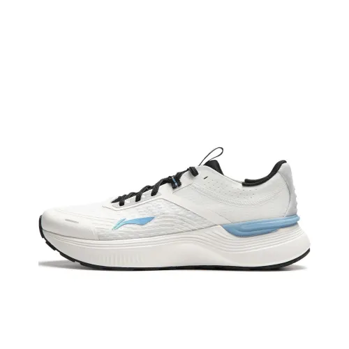 LINING Light And Shadow Element Юбка Устойчивая к истиранию Низкий Топ Повседневная Беговая Обувь Мужская Белый Синий