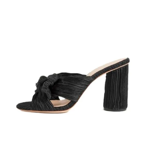 Loeffler Randall Резиновая подошва Слипоны Женские Черный