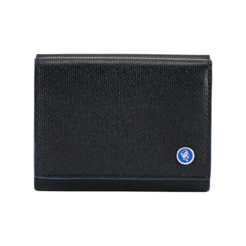 PORTER Leather Монетница Унисекс Черный