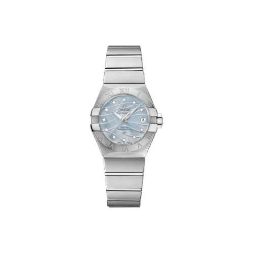 OMEGA Автоматический Механический Movement Женские Constellation Series Constellation Watch 27 мм Синий