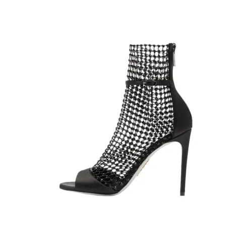 RENE CAOVILLA Galaxia One Strap Sandals 10,5cm Women's Black RENE CAOVILLA Galaxia One Ремешок Сандалии 10,5см Женские Черные