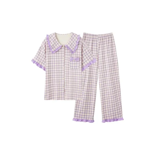 Chun Xi Pajama Комплект Женский Фиолетовый