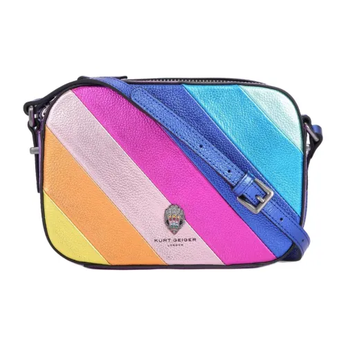 Kurt Geiger London Kensington Lambskin Camera Bag Crossbody Bag Women's Multicolor Курт Гейзер Лондон Kensington Lambskin Camera Сумка через плечо Женская Многоцветная