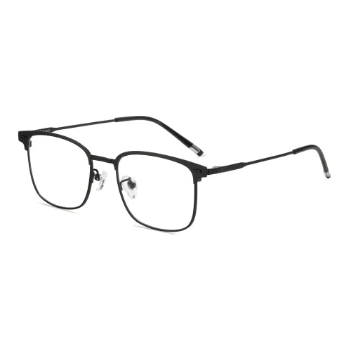 HLA Титан Квадратные Оправы для Очков Унисекс Черный Металлик