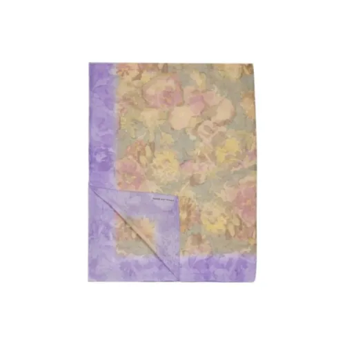 DRIES VAN NOTEN Вязаные шарфы Женские Серый