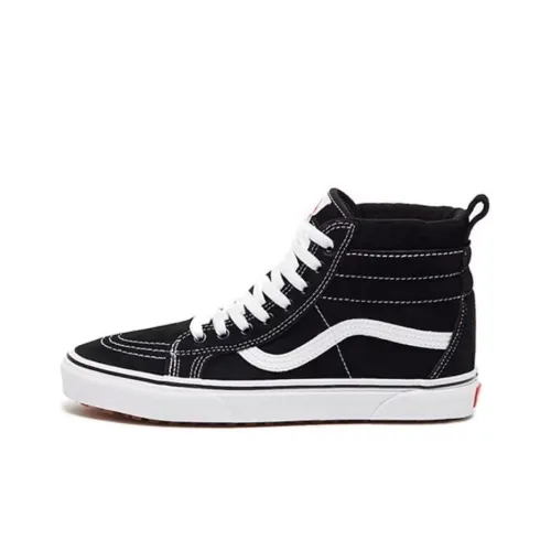 VANS SK8 SK8Hi Mte Abrasion Resistant Coating Высокие Кроссовки для Скейтбординга Унисекс Черный Белый