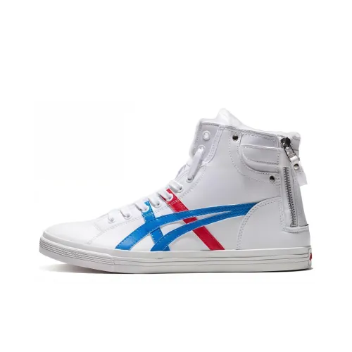 Asics Double Clutch High Топ Скейтборд Кроссовки Унисекс Белый