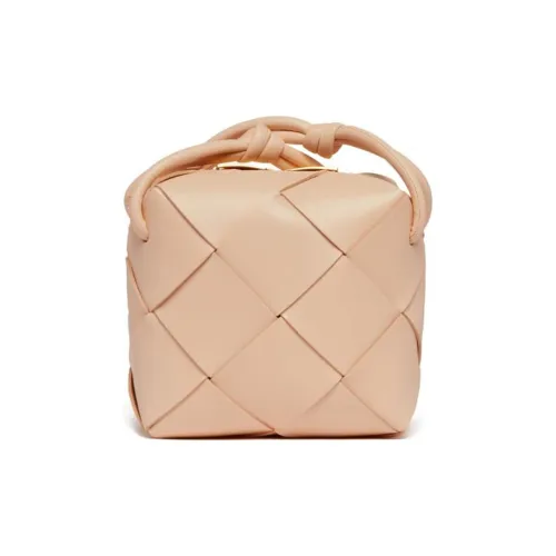 Bottega Veneta Cassette Корова Кожа Camera Сумка Сумка через плечо Мини Женская Светлый Умбра