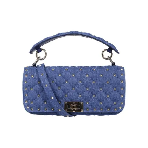 Valentino Rockstud Denim Сумка через плечо Сумка Женская Светло-синяя