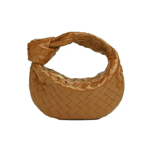 Bottega Veneta Jodie Кожа Сумка через плечо Сумка Мини Женская Карамель