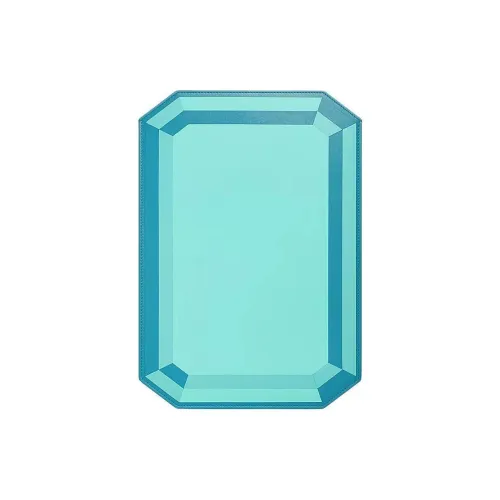 TIFFANY CO. Twill Кожа Сумка для хранения ноутбука Большая Унисекс Синяя