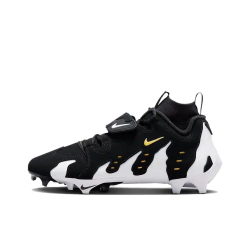 Nike AG Искусственная трава Устойчивая к истиранию Дышащая Футбольные бутсы Мужские Черный Белый