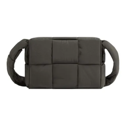 Bottega Veneta Полиамид Сумка через плечо Маленькая Мужская Светлая Графитовая