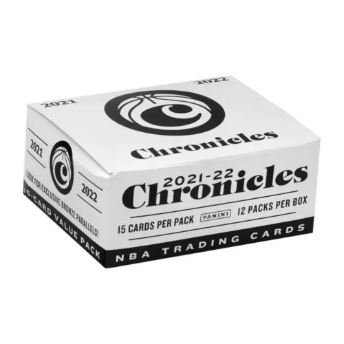 Панини NBA Баскетбольная карта 2021-22 Chronicles VALUE Пачка Коробка Chronicles Fat Пачка Спортивные карты 1