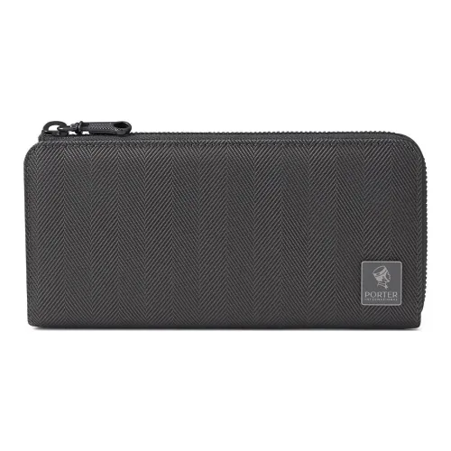 PORTER Нейлон Кошелек Унисекс Темно-Серый
