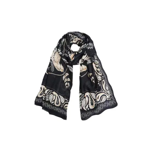 Eucalyptus Ornamentation Шарфы из искусственного шелка Женские