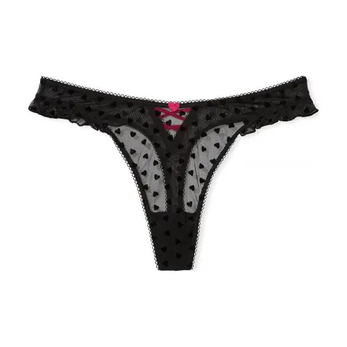 Victoria's Secret 1 упаковка черный женский стринг