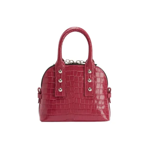 Giuseppe Zanotti GZ Крокодиловый узор Кожа Сумка через плечо Сумка Женская Малиновый Розовый