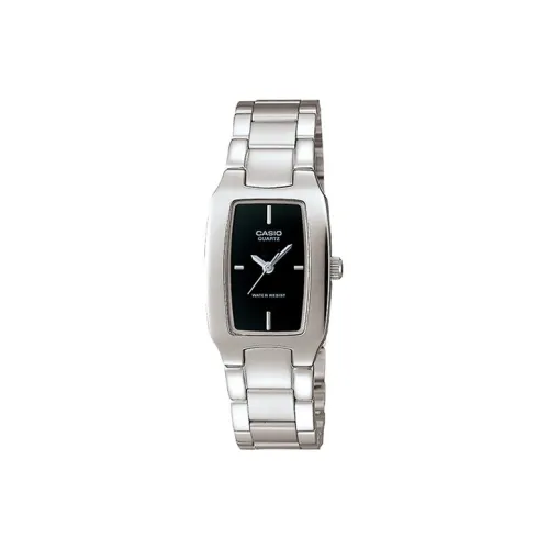 CASIO Кварцевый Movement Женские Standard Series Часы 21 мм Черные