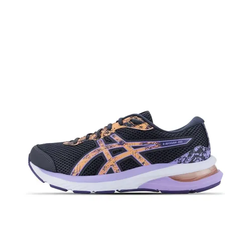 Asics Gel Nagoya 5 Low Топ Беговые кроссовки Женские Черный Фиолетовый