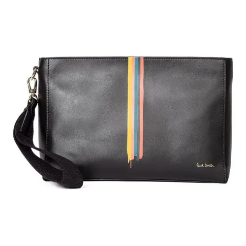 Paul Smith Кожа Клатч Стандартный Мужской Черный