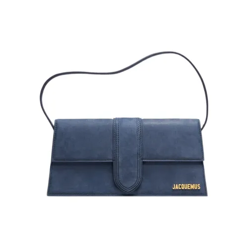 Jacquemus Le Bambino Коровья кожа Курьерская сумка Сумка через плечо Сумка на плечо Женская Морской синий