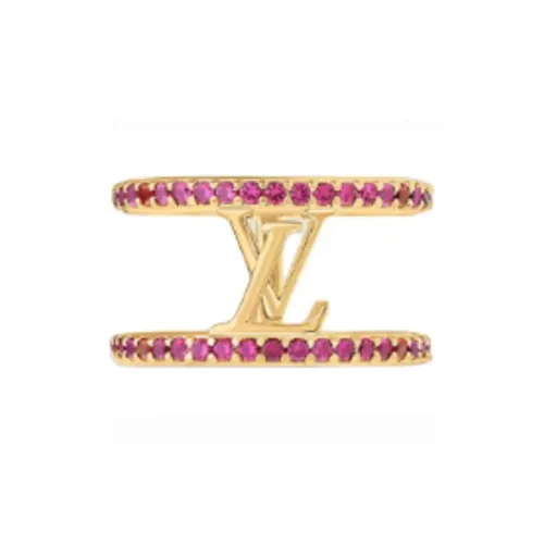 LOUIS VUITTON Металл Кольца Женские Золото Фиолетовый