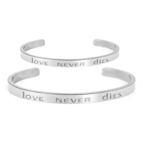 MUSTKOO Титановый стальной браслет унисекс