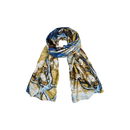 Eucalyptus Ornamentation Шарфы из искусственного шелка Женские