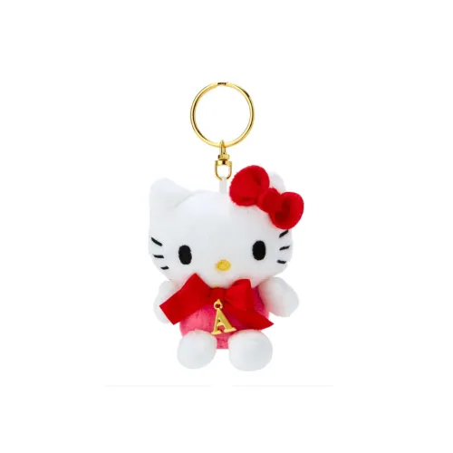 Sanrio Hello Kitty INITIAL талисман плюшевая кукла подвеска 9 см рекомендуемый рост